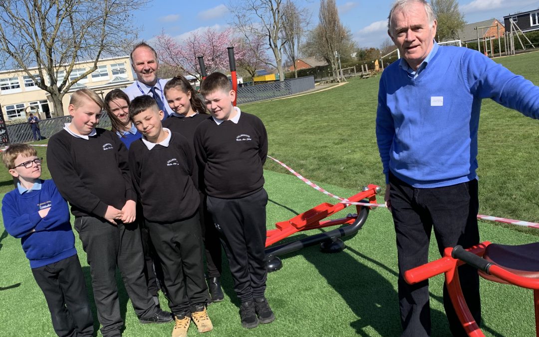 Rotary Morpeth Step Up for Outdoor Gym
