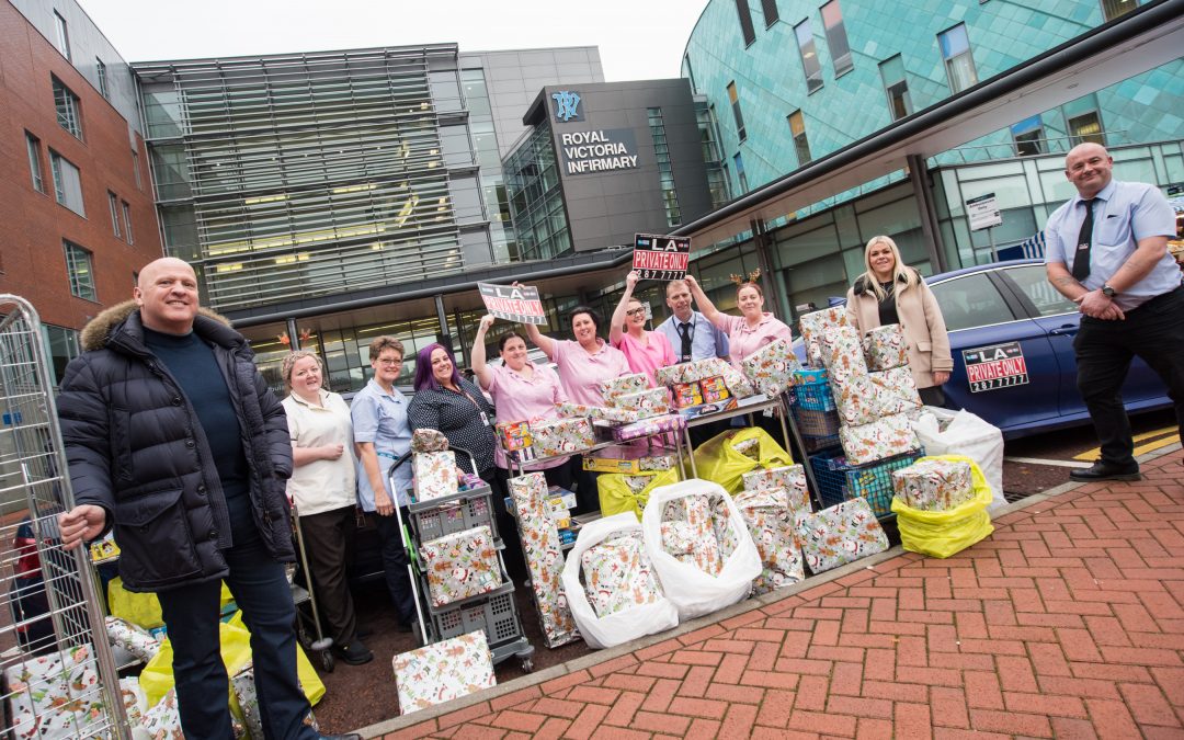 Taxi Firm Delivers Presents for Children’s Hospital