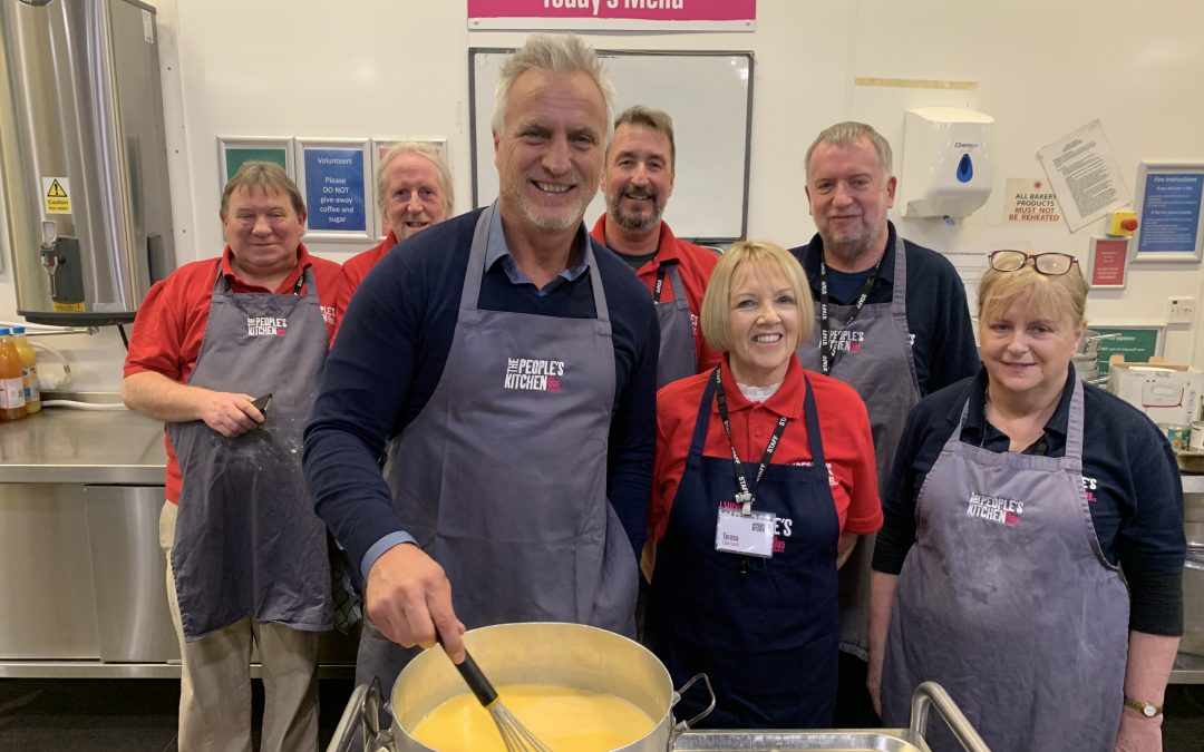 Ginola Pops into Kitchen