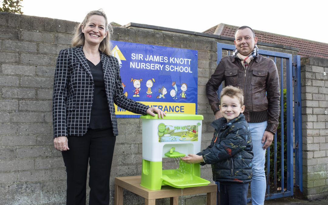 HappyTap Brings Clean Hands Technology to Combat Covid in Schools