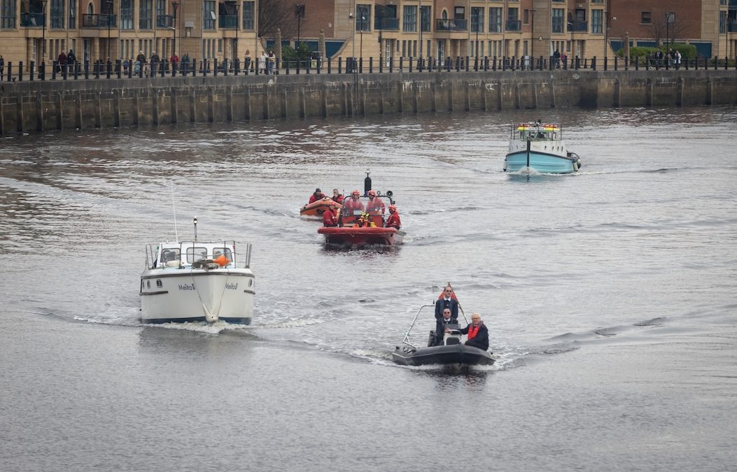 Maritime Volunteers Pay Tribute to Fallen