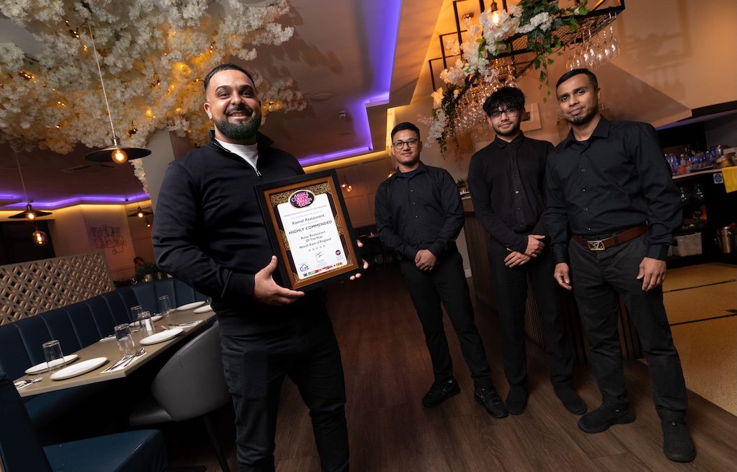 Kamal Indian Restaurant in Newcastle Cooks Up National Award at Prestigious Grosvenor House Ceremony