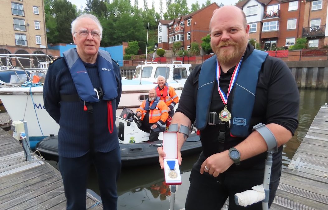 Chris Gets to Sail in Honour of Grandad