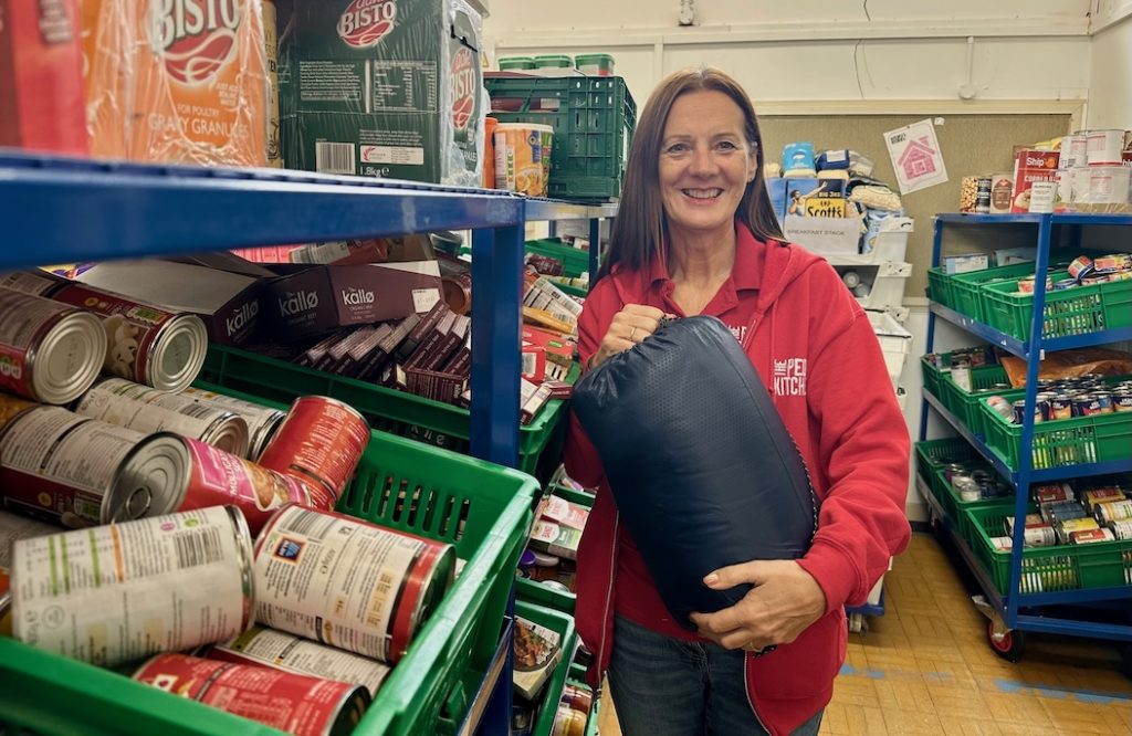 The People's Kitchen urgent appeal for sleeping bags